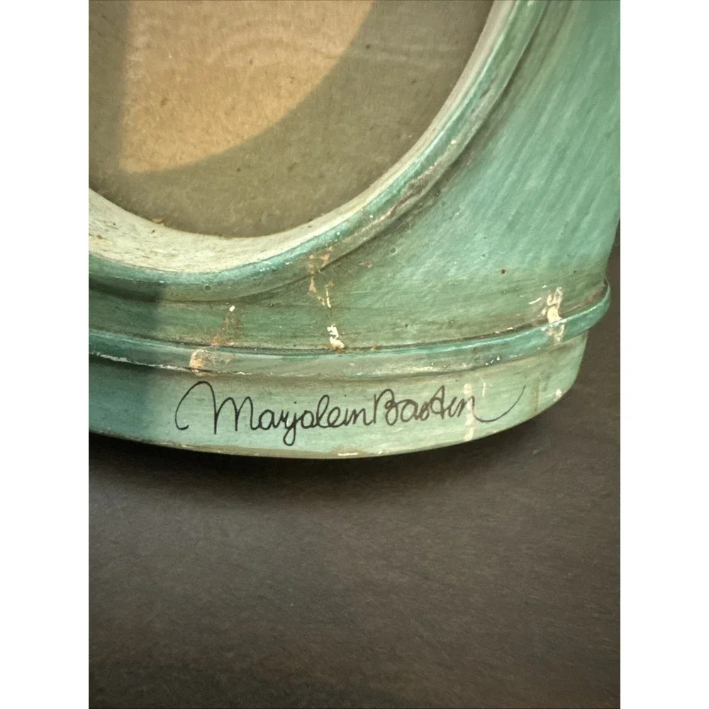 Marjolein Bastin Yellow‎ Finch Distressed Watering Can Frame Natures Sketchbook